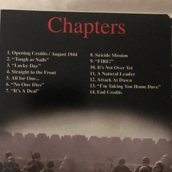 WHEN TRUMPETS FADE DVD - Picture 3 of 5